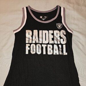 Girls 6x6 Small Raiders Sleeveless Shirt